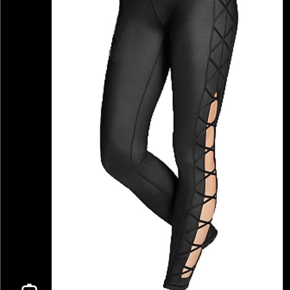 Victoria's Secret Knockout Black Sport Leggings